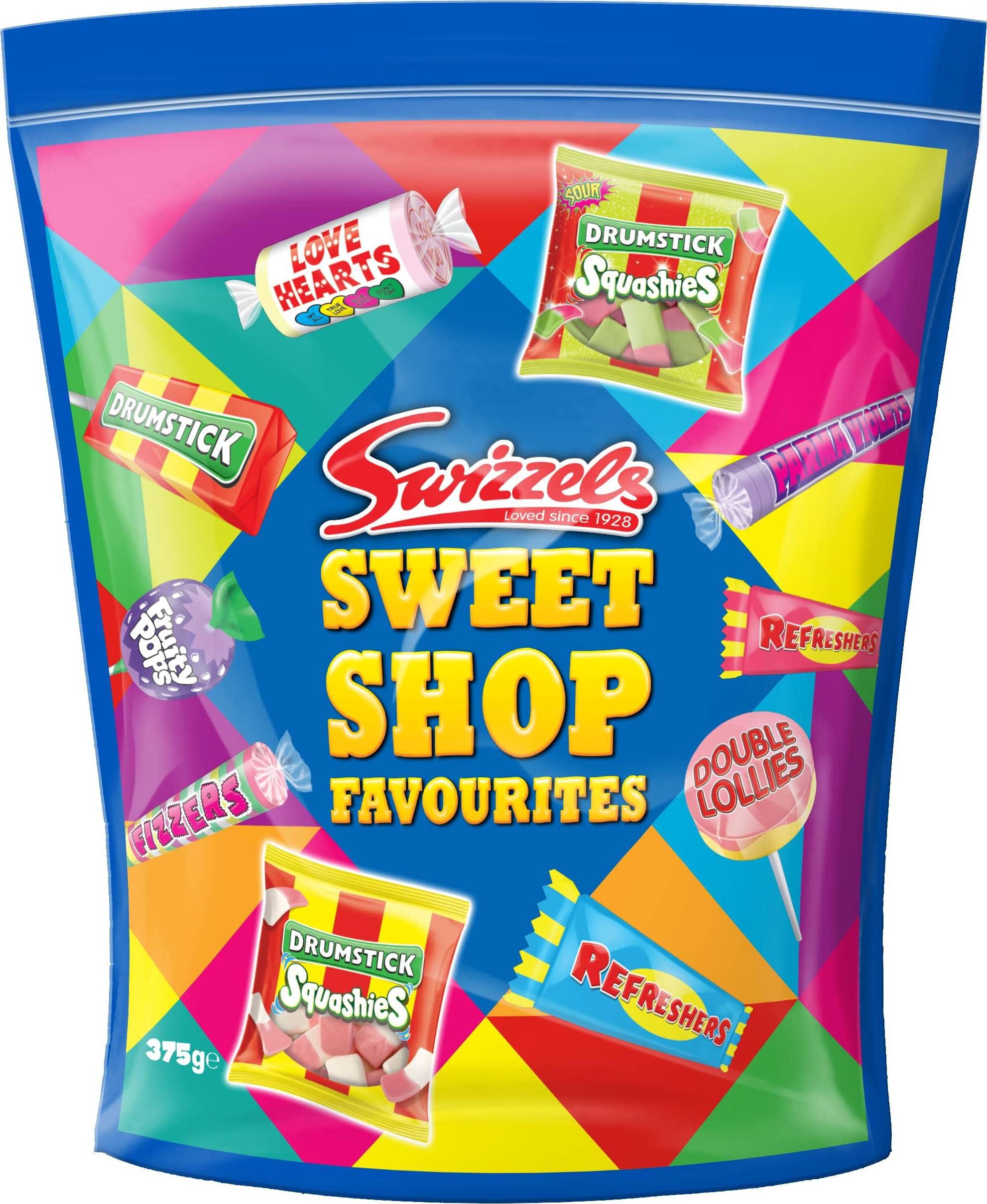 Squashies Original Raspberry & Milk Flavour 280g