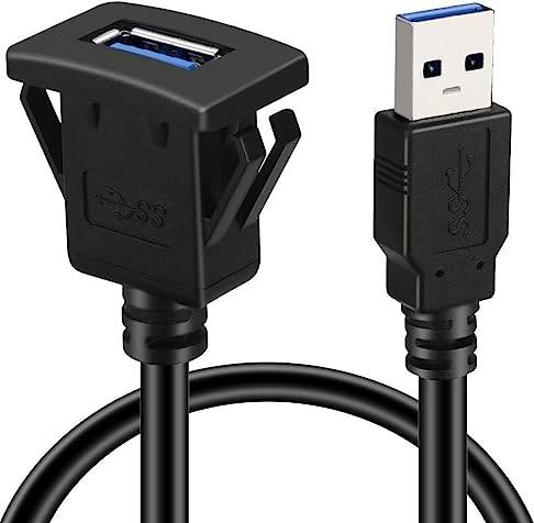 USB Panel Flush Mount Cable USB 3.0