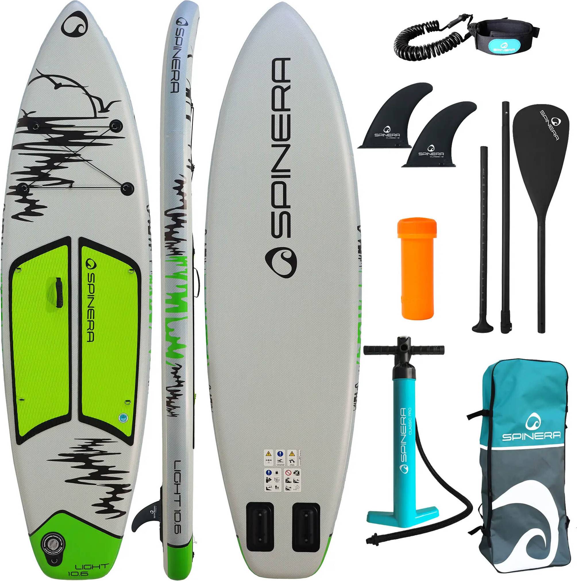 Light 10.6 Inflatable Paddle Surf Set