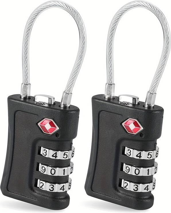 Temu Tsa 3-Digit 3-Digit Luggage Code Locks
