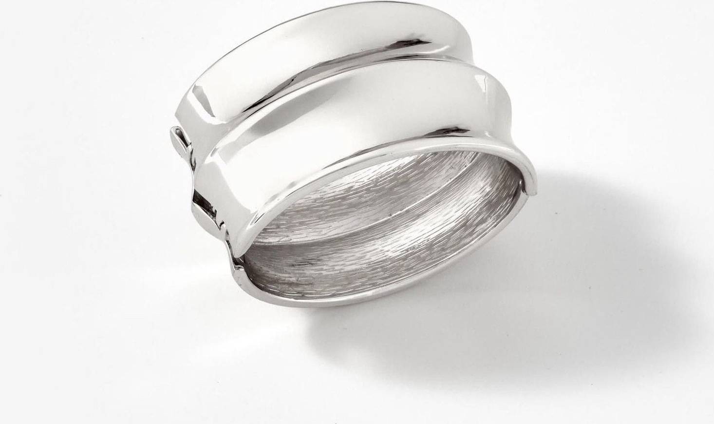 Mint Velvet Statement Ridge Cuff Bracelet