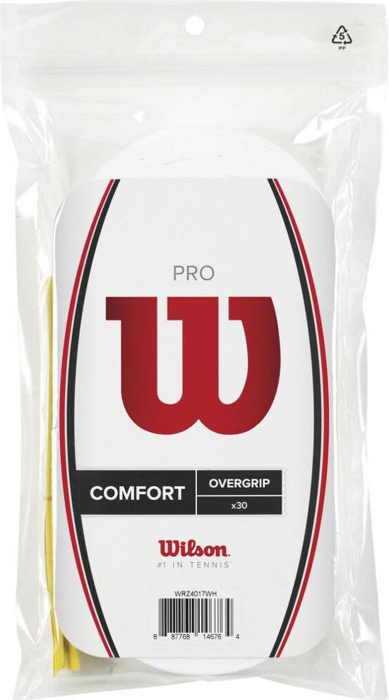 Wilson pro overgrip Wilson Pro Comfort Tennis Racket Overgrip Pack 30
