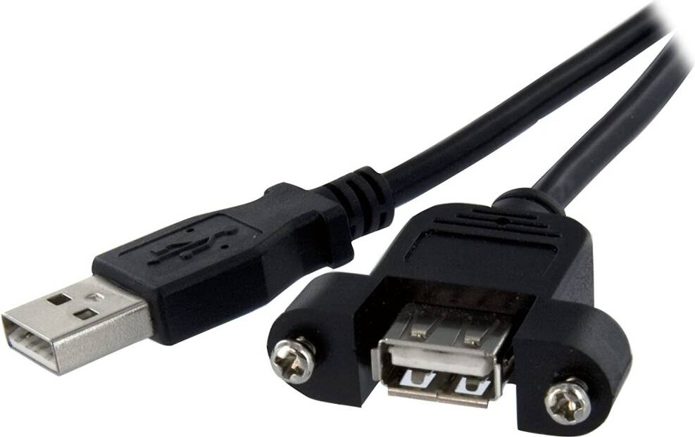 StarTech USBPNLAFAM3 3 ft Panel Mount Adapter Cable