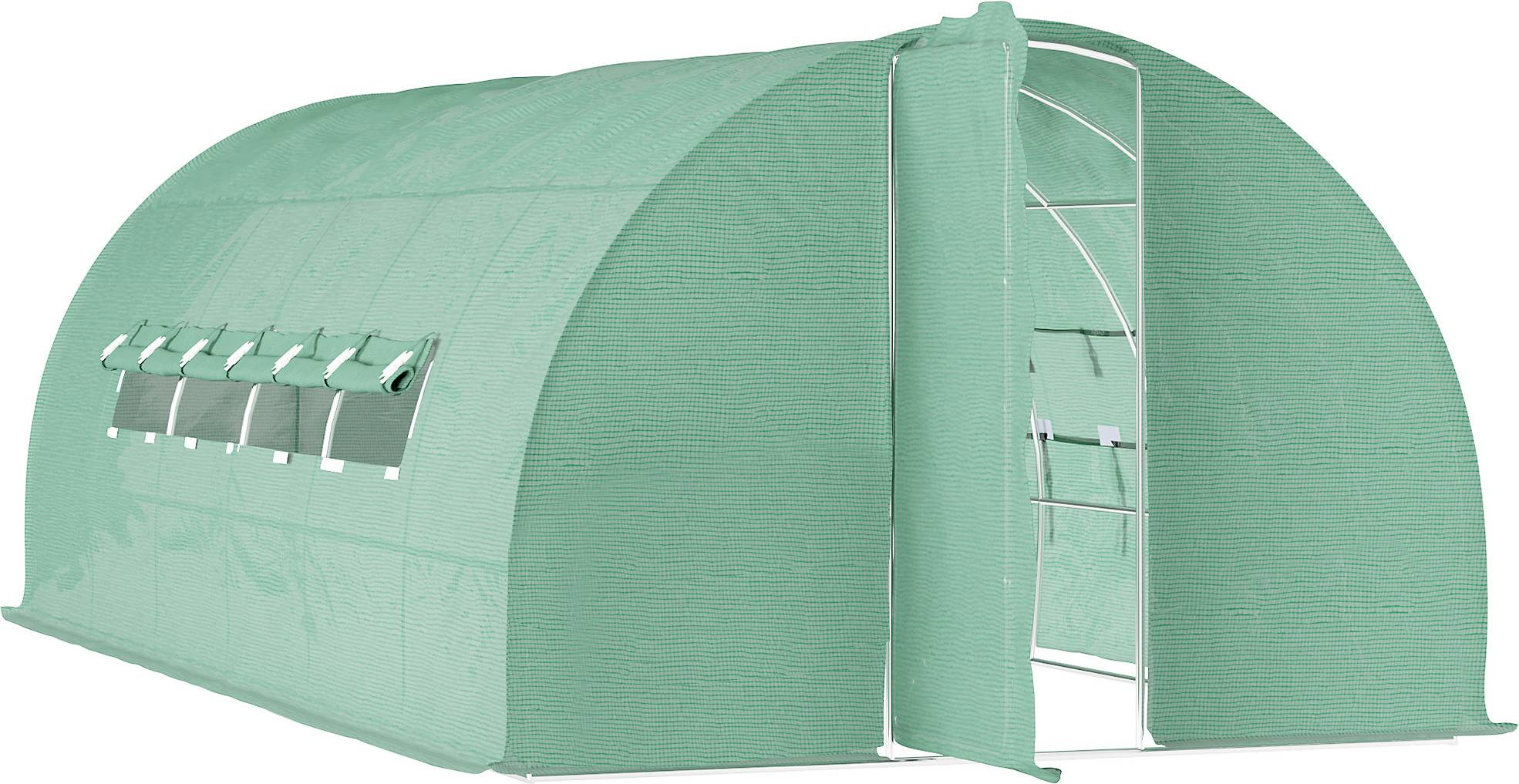 Large greenhouse Chilli Large Polytunnel Walk In Greenhouse
