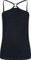 RED by EMP Basic Tank-Top Damer - Sort