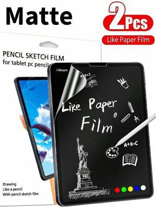 Shein 2pcs Matte Paper-Like Screen Protector