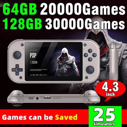 Handheld gaming Shein Handheld Game Console Built In 25 Emulators