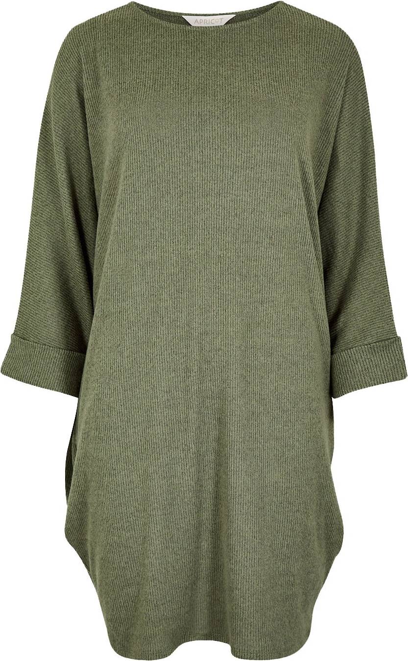 Ribbed Cocoon Mini Dress - Robe