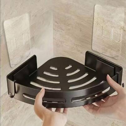 Shower caddy corner Shein 2pcs Corner Shower Caddy Bathroom Storage Rack