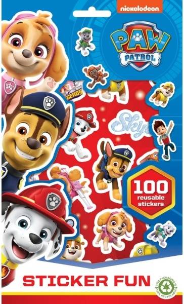Paw Patrol Sticker Fun 5 Sheets