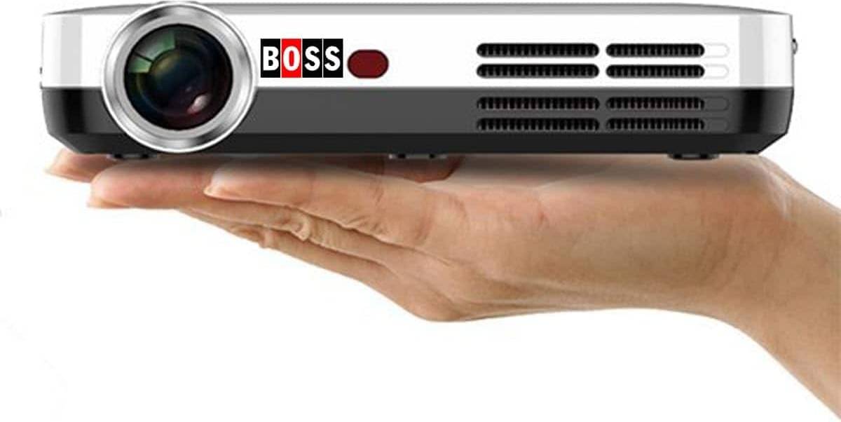 Portable projector BOSS Portable Projector White