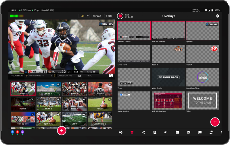 YoloLiv YoloBox Extreme All-in-One Multi-Camera Switching System
