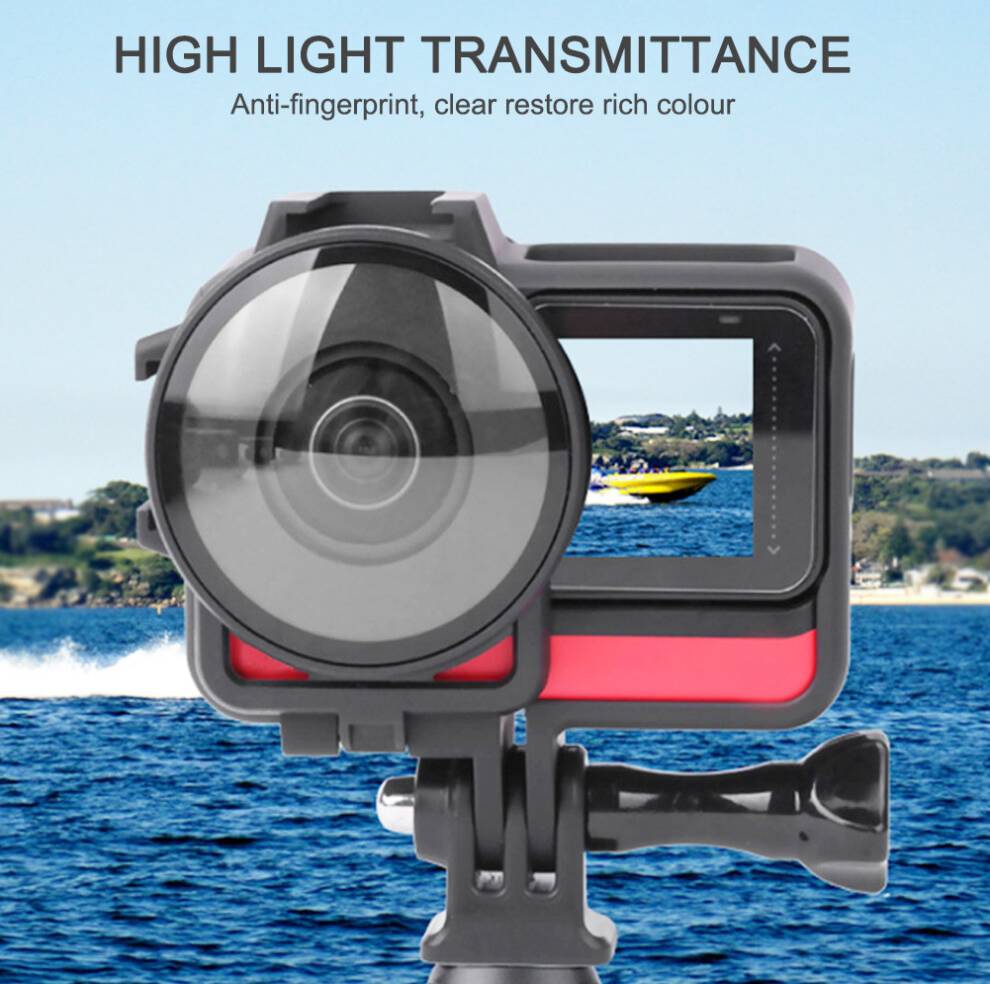 2PCS Plastic Waterproof High Light Panoramic Lens Protector