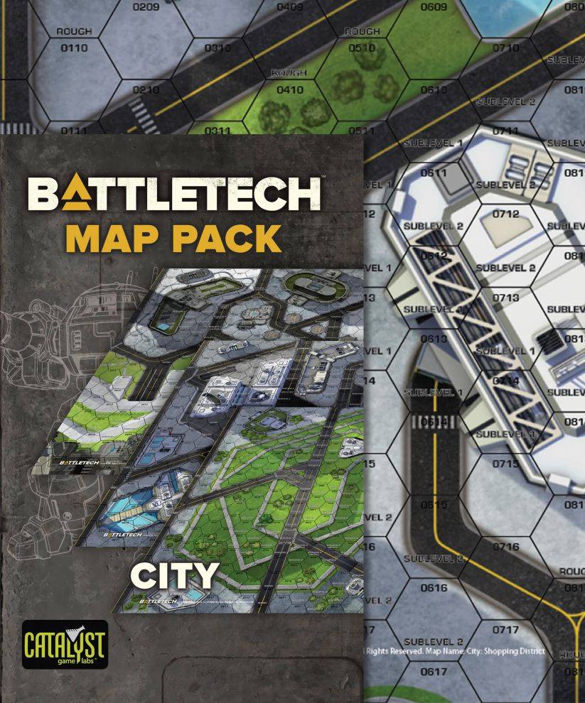 Battletech MapPack City
