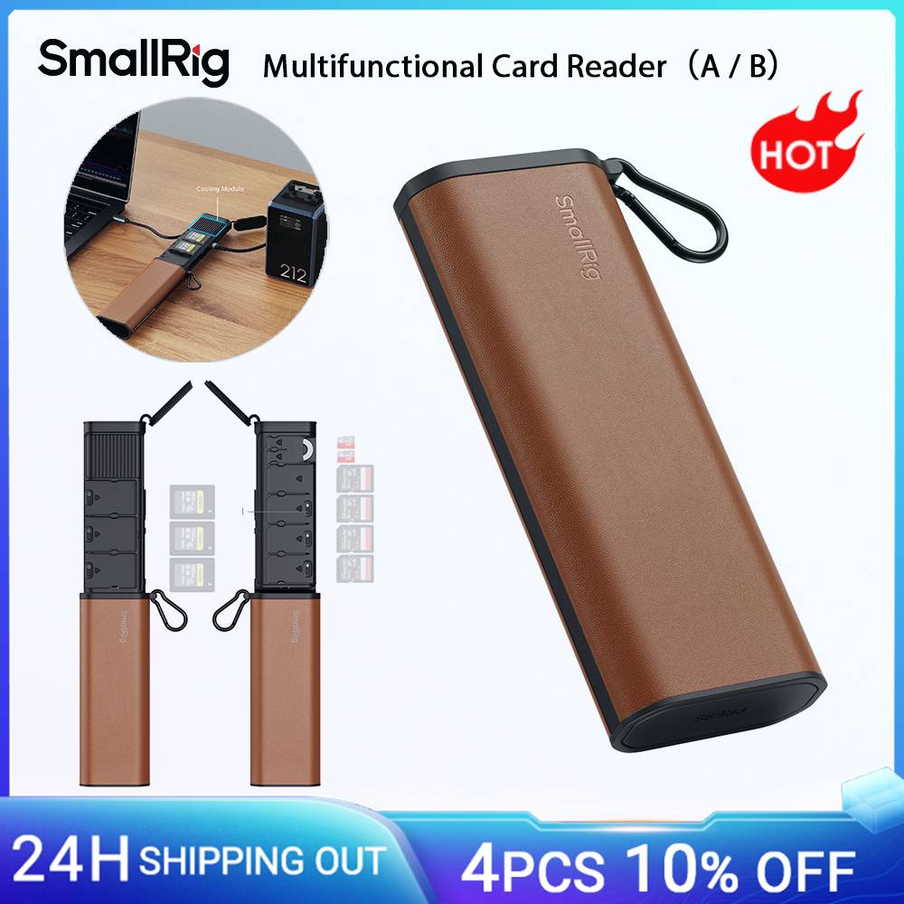 Cfexpress type b card reader Smallrig Multifunctional Card Reader Storage Case Type B