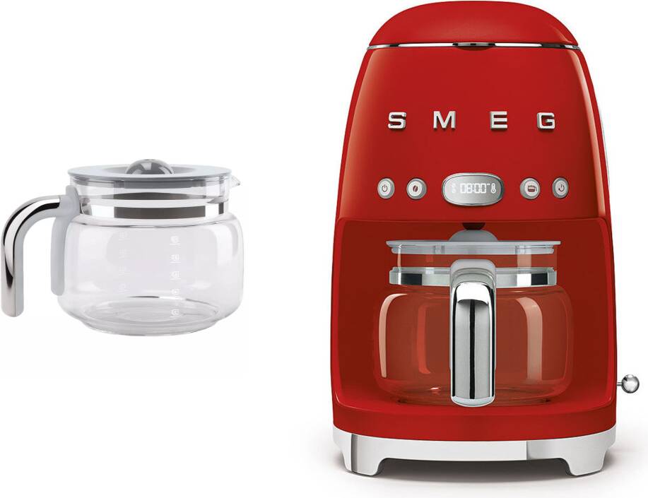 Smeg drip coffee maker Smeg DCF02 Drip Filter Coffee Machine Bundle