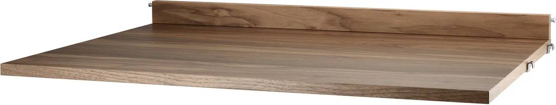 String Desk Walnut Table Top 58x78cm
