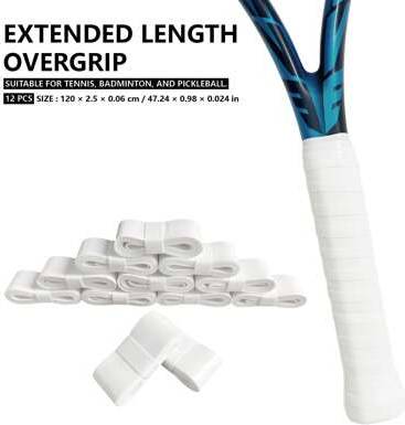 Shein 12pcs Tennis Racket Grips Sweat Absorbent
