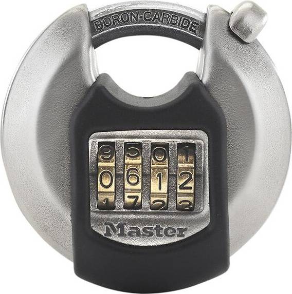 Master Lock Excell Discus 4-Digit Combination 70mm Padlock