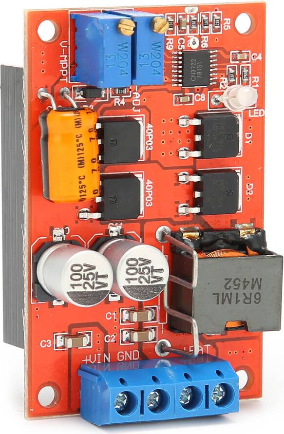 Solar Charging Board 5A MPPT Reverse Connection
