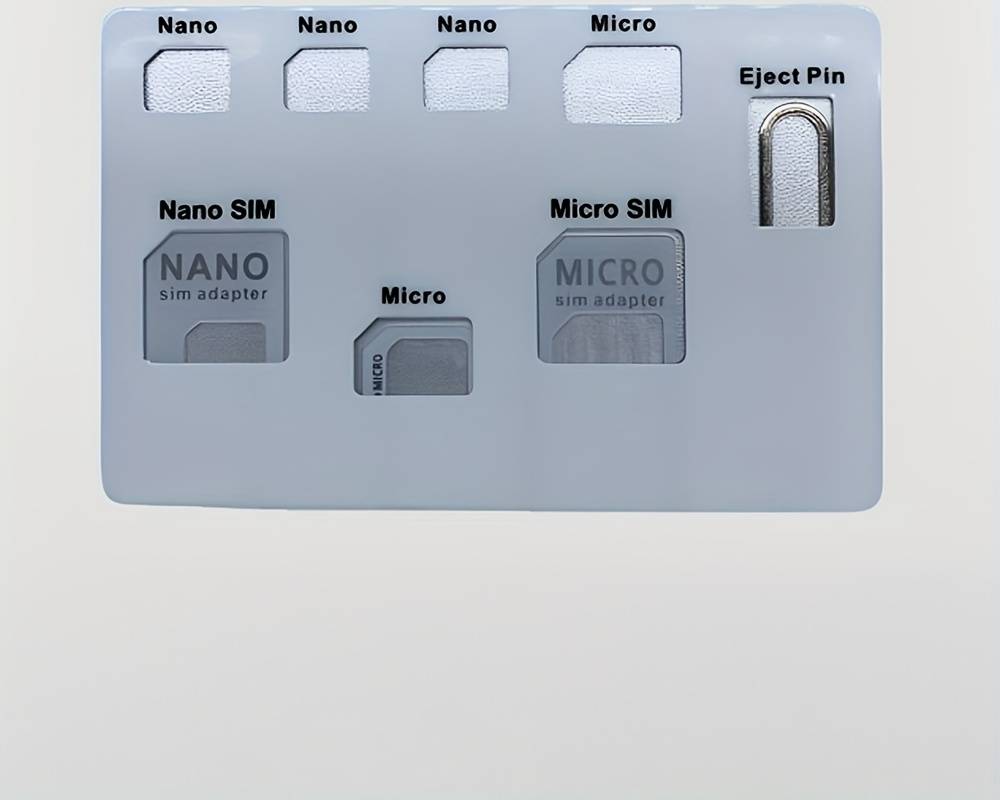 Temu Sim Card Adapter Set With Phone Pin Needle