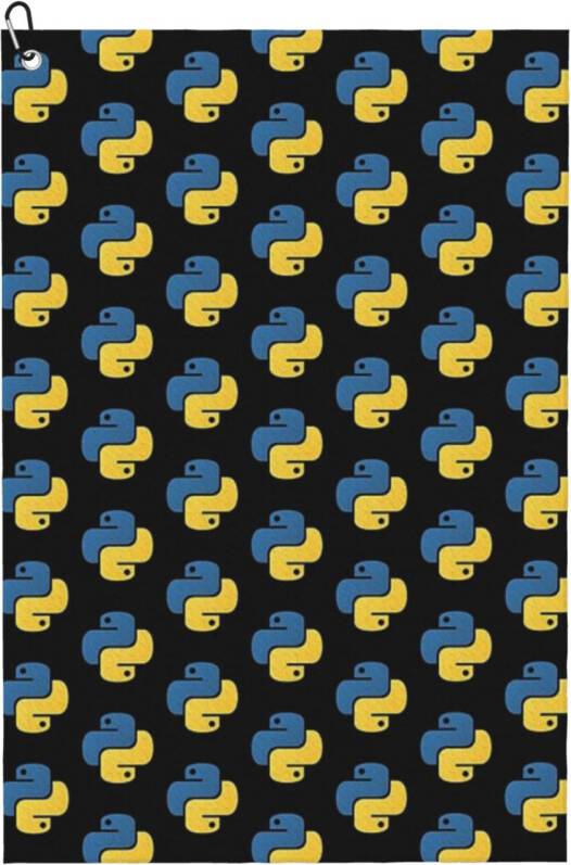 WHIBOS Python 10681 Golf Towel Fan