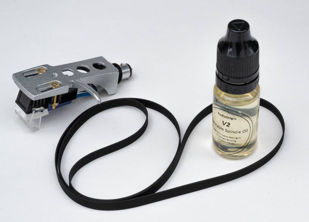 Audiospoon Silver Headshell Stylus Belt Oil Kit Rotel Rp3300 Rp900 Rp1000