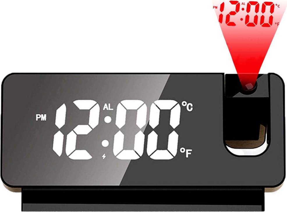 LimbO LED Digital Projection Alarm Clock