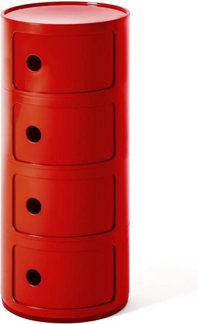 Meuble De Rangement Componibili Rouge
