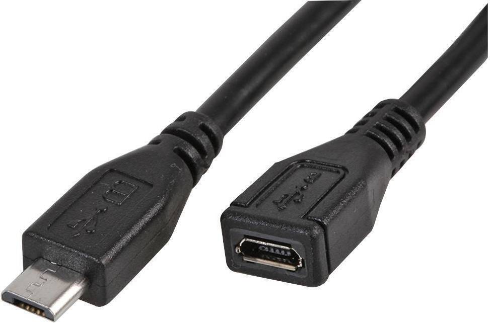 Pro Signal Micro USB Extension Lead 0.5m