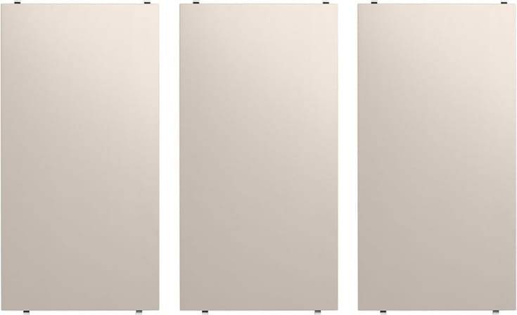 String Systems Beige Shelf 3pcs