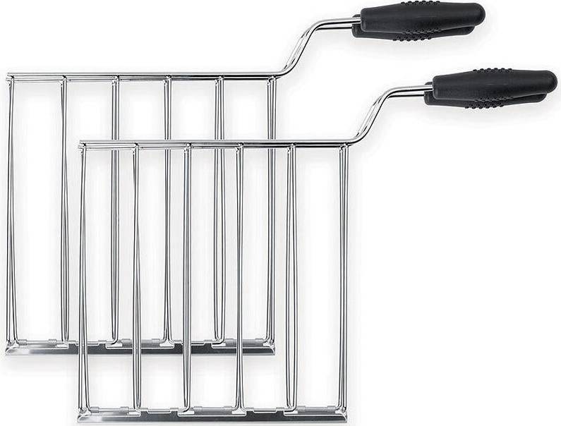 Smeg TSSR01 2 Two-Slice Toaster Sandwich Racks Silver