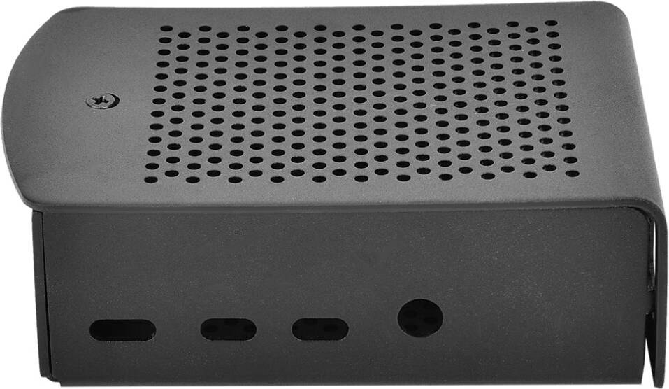 Raspberry Pi Raspberry Pi 4 Model B Black Aluminum Case Box