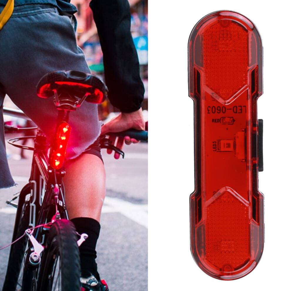 LED Bike Tail Light USB Rechargeable