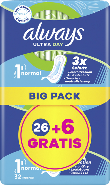 Always ultra binden Always Ultra Day Bind Normal Str 2 BigPack