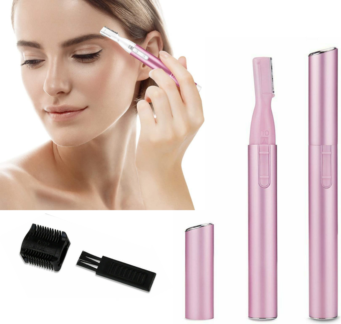Electric Eyebrow Shaver Razor Trimmer