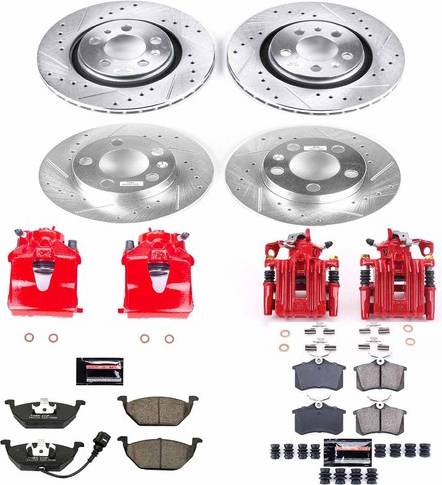 Brake kit Power Stop Powerstop Disc Brake Kit Front And Rear