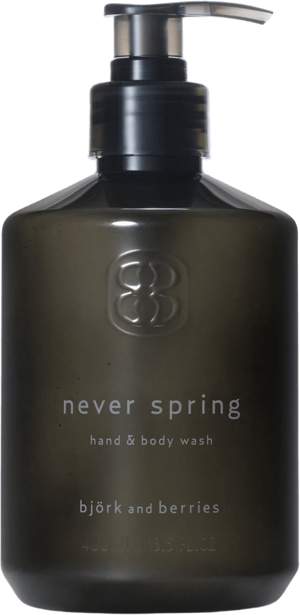 Hand Body Wash Never Spring Transparent