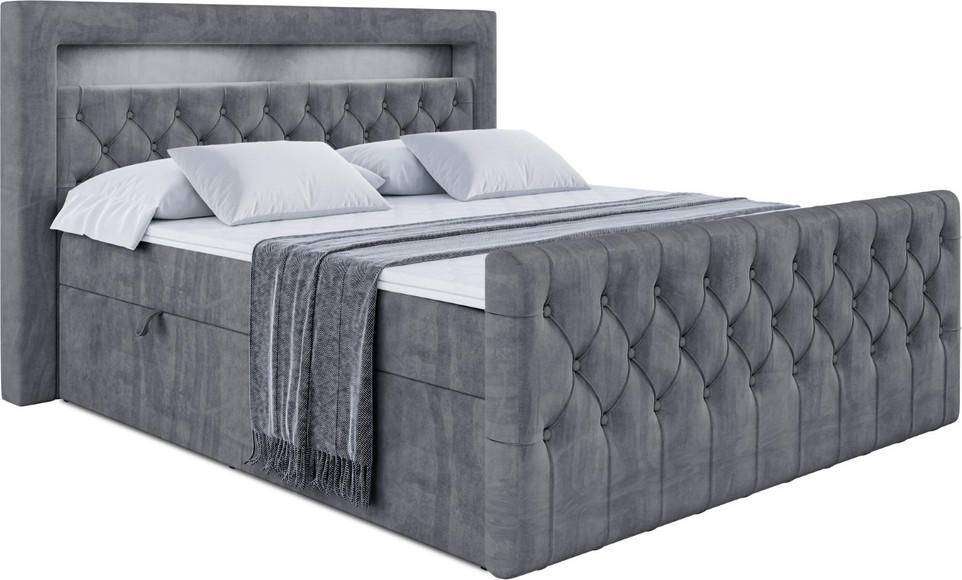 Boxbett Dunkelgrau
