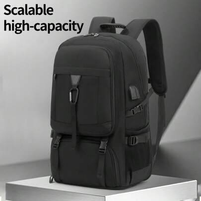 Shein Extra-Large Capacity Men's Backpack - Multicolor
