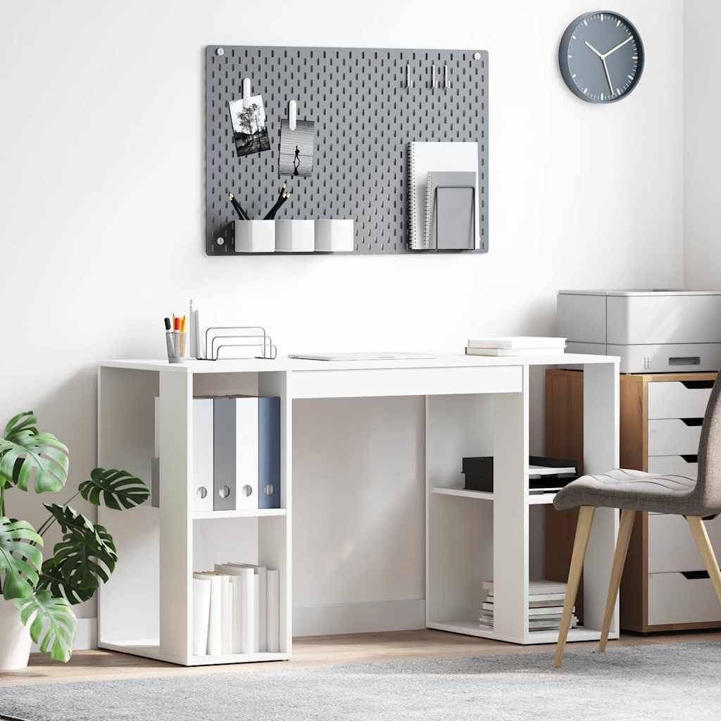 vidaXL White Computer Medium Storage