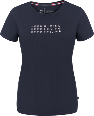 Keep Riding T-Shirt Navy /42