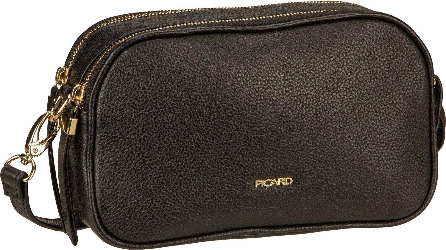 Picard Java Crossbody Læder Taske - Sort