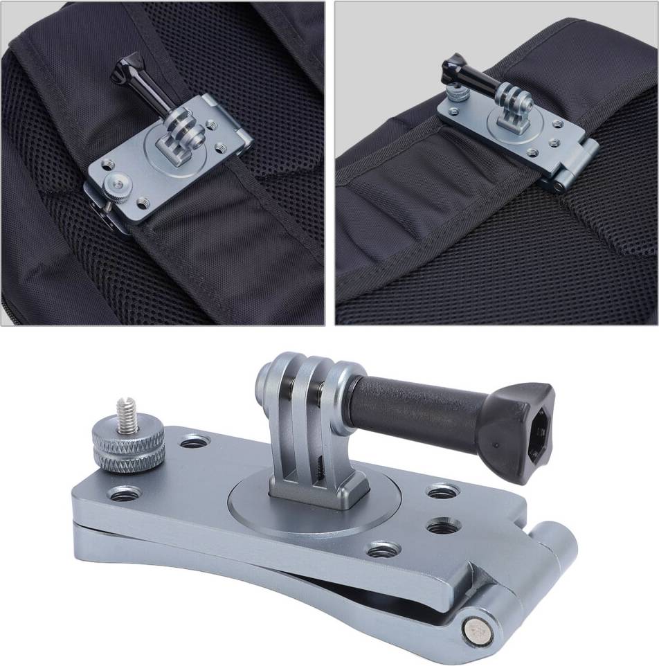 Action Camera Backpack Strap Mount