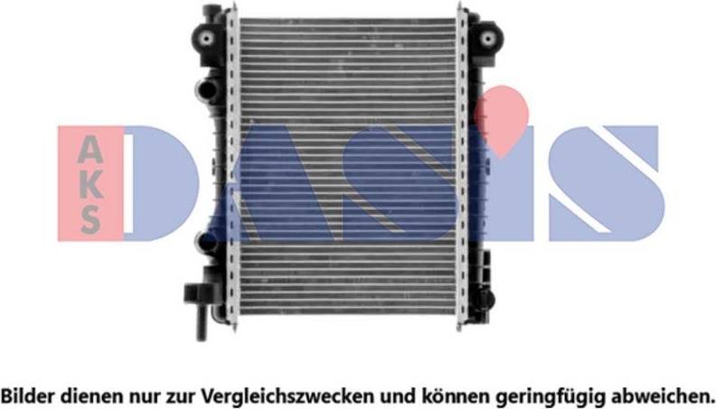 AKS Dasis Aluminium Engine Radiator Alfa Romeo 010039N