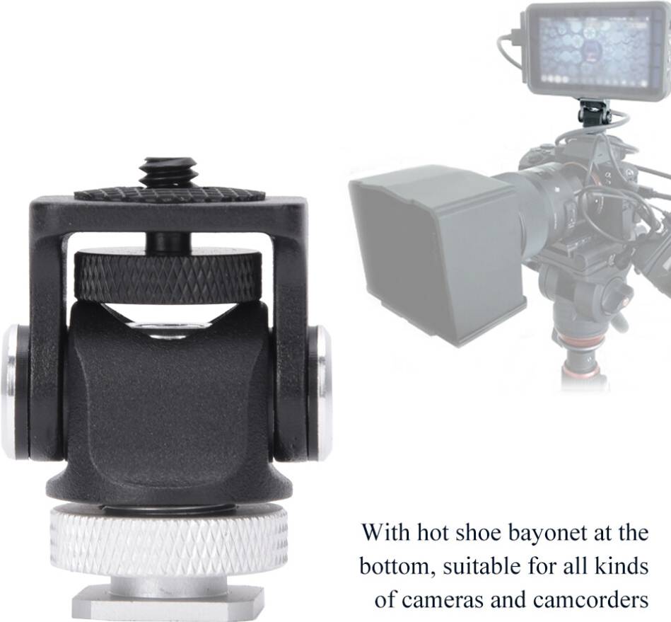 Mini Hot Shoe Mounting Monitor Flash
