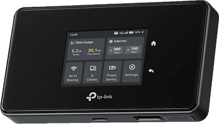 5g router TP-Link M8550 Zwart Router