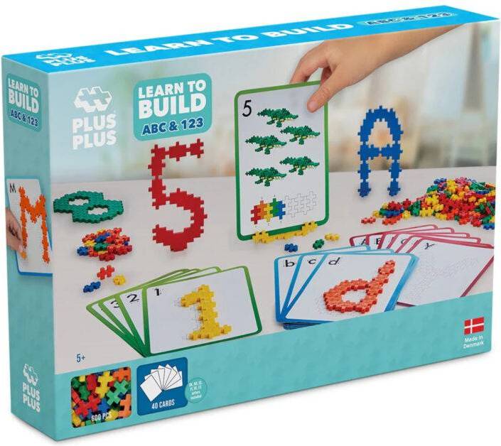 Plus Plus Learn To Build Number & Letters