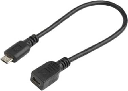 Prokord USB Adapter 0.2m Mini Sort