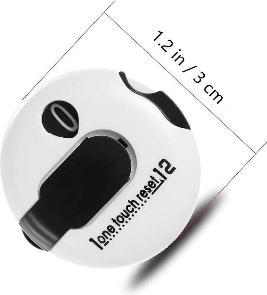 Kikidex Golf Score Counter Clicker Mini One Touch